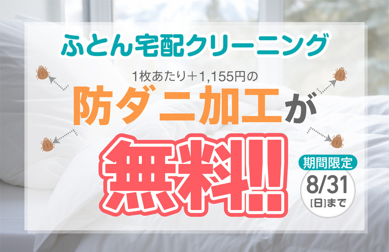 布団クリーニングキャンペーン