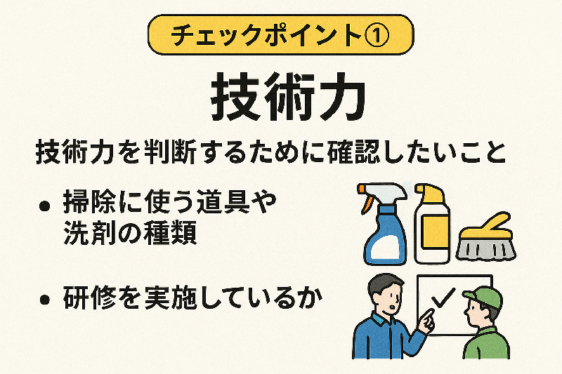 チェックポイント①技術力