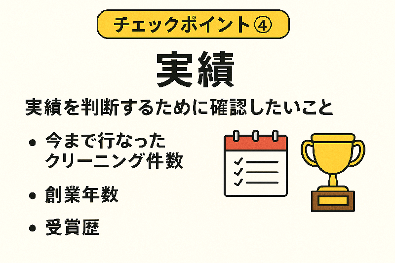 チェックポイント④実績