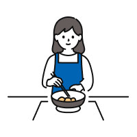 ご要望にそった<br>料理提供