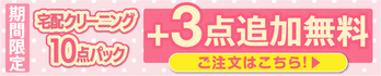 衣類10点＋3点キャンペーン