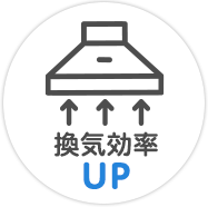 レンジフード（換気扇）クリーニングで換気効率UP。臭いたまりも解消