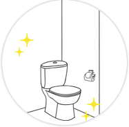 壁や床までピカピカに