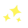 キラキラのイラスト
